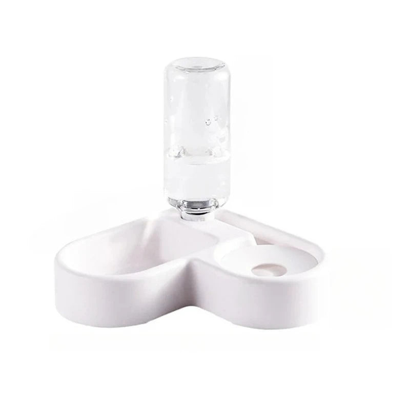 Automatic Pet Water Bowl, Self Cleaning Cat Dog Feeder with Hygienic Moisture Proof Design, Smart Food Water Dispenser