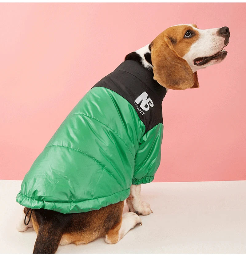 Winter Pet Dog Clothes Reflective Big Dog Jacket French Bulldog Chihuahua Puppy Warm Coat for Small Medium Dogs Clothing