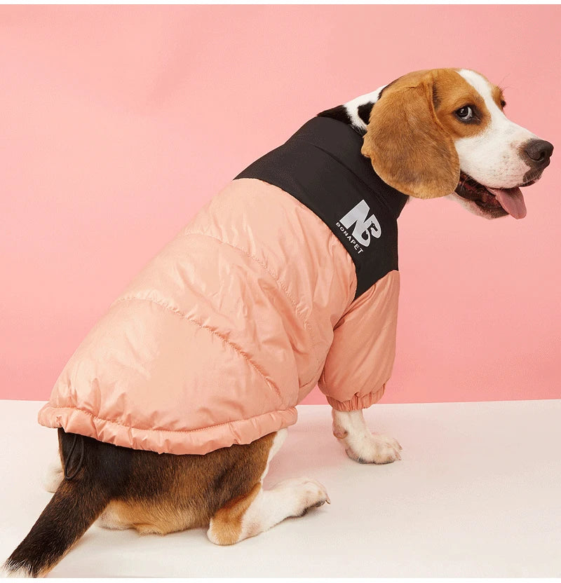 Winter Pet Dog Clothes Reflective Big Dog Jacket French Bulldog Chihuahua Puppy Warm Coat for Small Medium Dogs Clothing