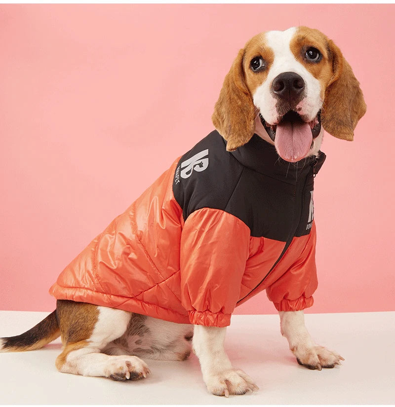 Winter Pet Dog Clothes Reflective Big Dog Jacket French Bulldog Chihuahua Puppy Warm Coat for Small Medium Dogs Clothing