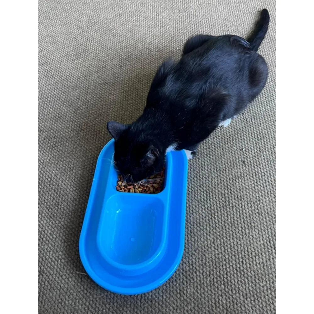 Dog Pet Food Bowl 32 Oz Food Water Bowls Dish for Small to Medium Size Dogs Cats by With