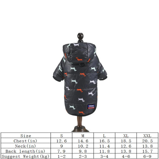 New hot pet clothing two feet hooded cotton-padded cat and dog clothing autumn and winter plus cotton thickened pet clothing