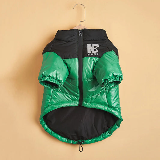 Winter Pet Dog Clothes Reflective Big Dog Jacket French Bulldog Chihuahua Puppy Warm Coat for Small Medium Dogs Clothing