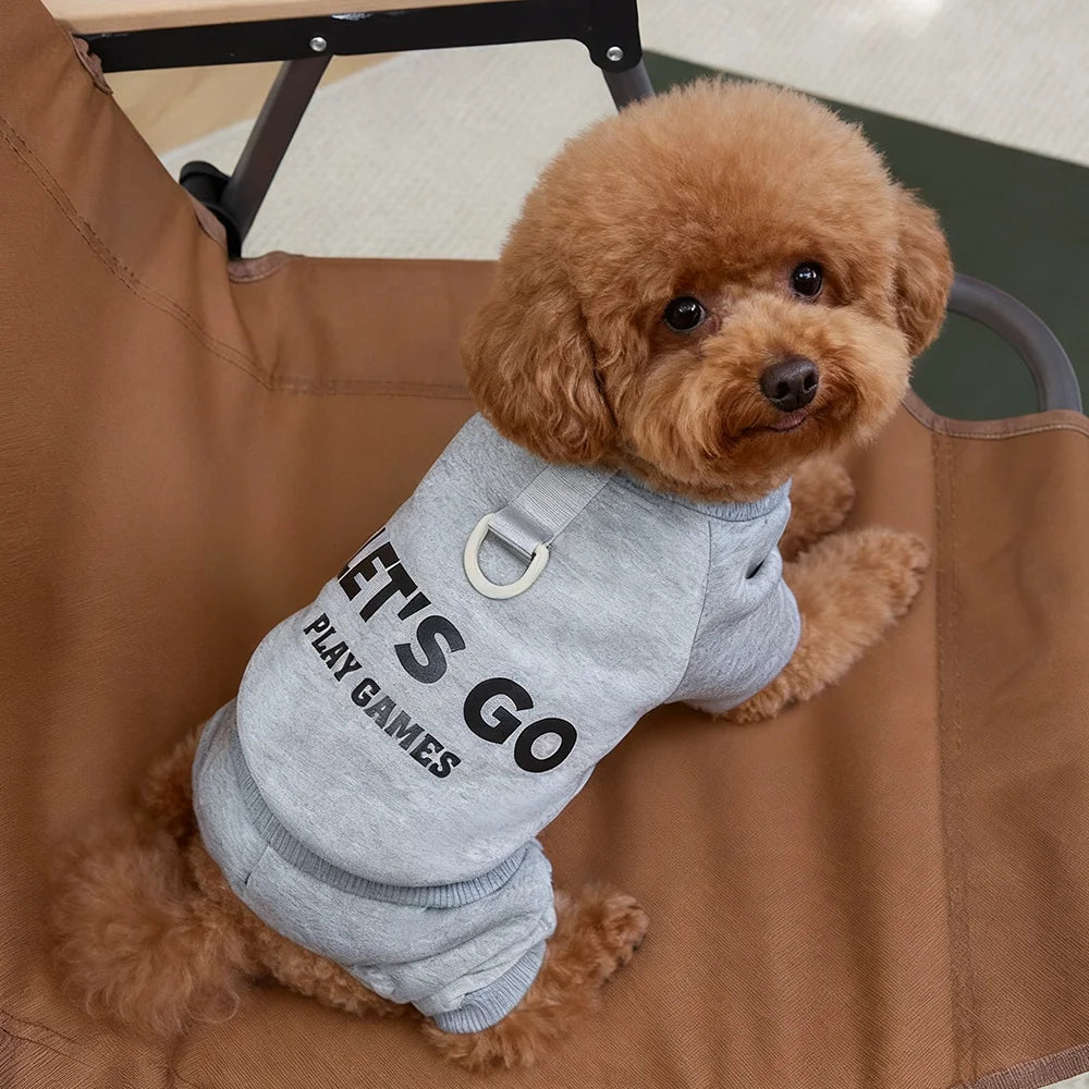 Winter Warm Pet Dog Coat for Small Medium Dogs Puppy Clothes Dog Jumpsuit Thicken Dog Hoodies Pet Supplies