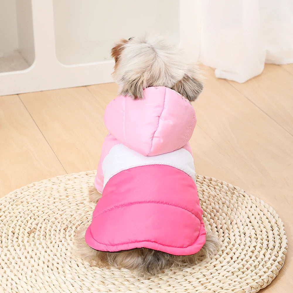 Puppy Dog Clothes Coat For Small Dogs Cats Autumn Winter Pet Dog Jacket Cozy Fleece Kitten Clothing French Chihuahua Costumes