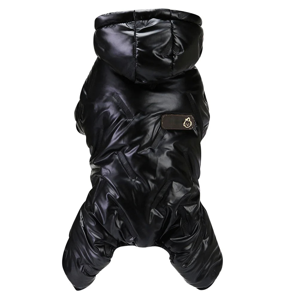 Winter Pet Dog Clothes Waterproof Warm Dog Jumpsuit for Small Dogs Chihuahua Puppy Down Coat Jacket French Bulldog Pet Outfits