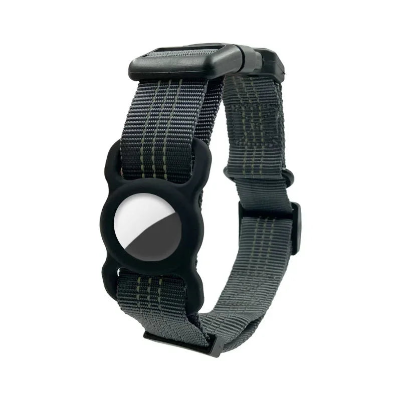 Dog For Apple Dog Pet Collar Airtag Reflective Collar Soft With Supplies Fashion Nylon Dog Anti-lost Case Suit Tracking Collar