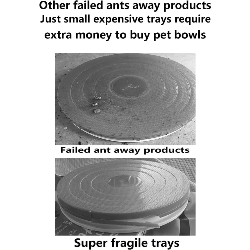 Dog Pet Food Bowl 32 Oz Food Water Bowls Dish for Small to Medium Size Dogs Cats by With
