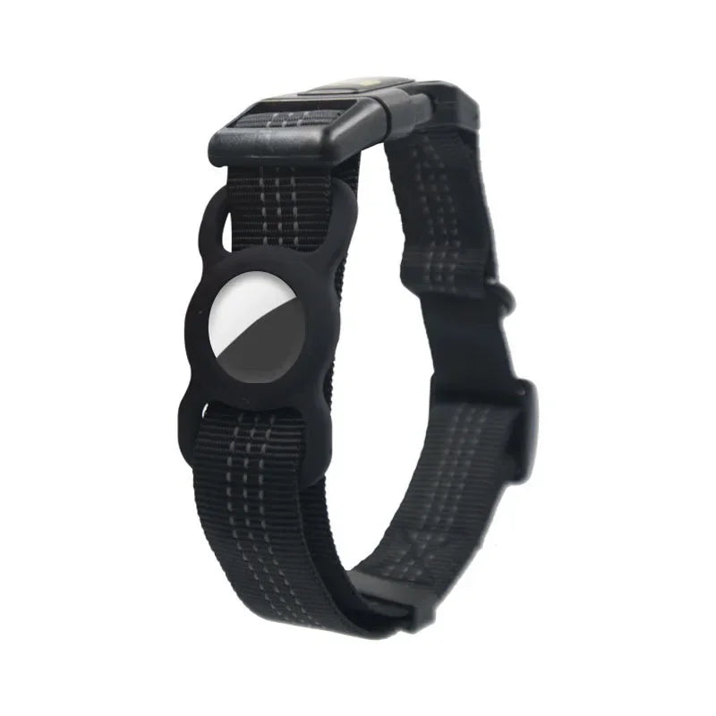 Dog For Apple Dog Pet Collar Airtag Reflective Collar Soft With Supplies Fashion Nylon Dog Anti-lost Case Suit Tracking Collar