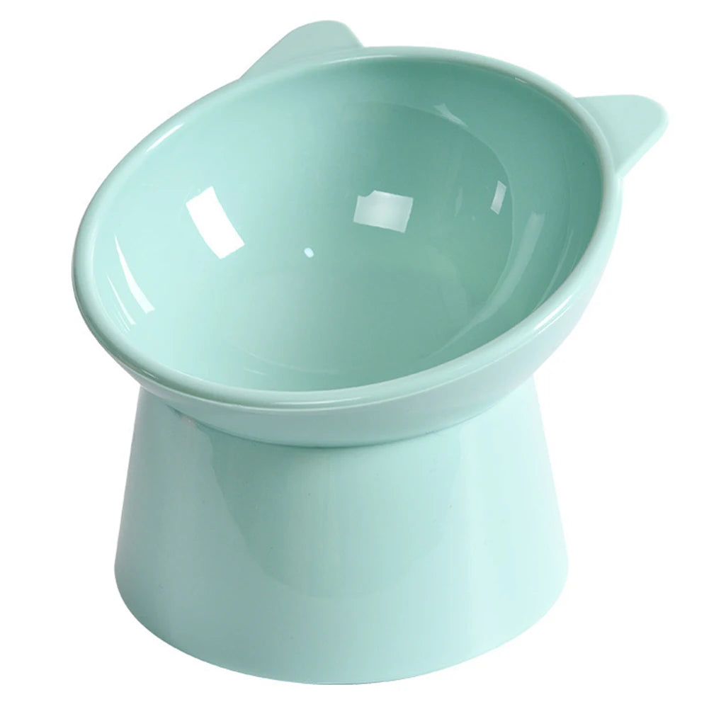 45° Cat Bowl Pet Water Food Feed Dog Bowls Pet Bowl With Inclination Stand Cats Feeder Feeding Bowl Kitten Supplies