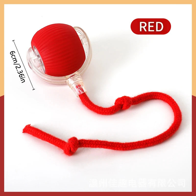 Smart Dog Toy Ball Electronic Interactive Pet Toy Moving Ball USB Automatic Moving Bouncing for Puppy Christmas gift Cat Product
