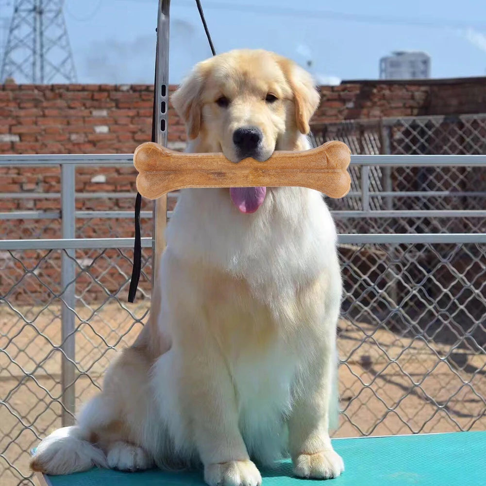 8 Inch Cowhide Bone Non-Toxic Creative Teeth Clean Stick Anti-bite Dog Chews Toys  for Small Medium Large Dog