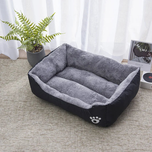 5 Sizes Large Dog Kennel Comfortable Cat Sofa Bed for Small Dog Nest Winter Warm Pet Cat Sleeping Bed Soft House Accessories