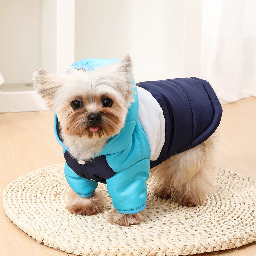 Puppy Dog Clothes Coat For Small Dogs Cats Autumn Winter Pet Dog Jacket Cozy Fleece Kitten Clothing French Chihuahua Costumes