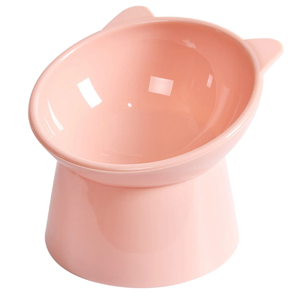 45° Cat Bowl Pet Water Food Feed Dog Bowls Pet Bowl With Inclination Stand Cats Feeder Feeding Bowl Kitten Supplies