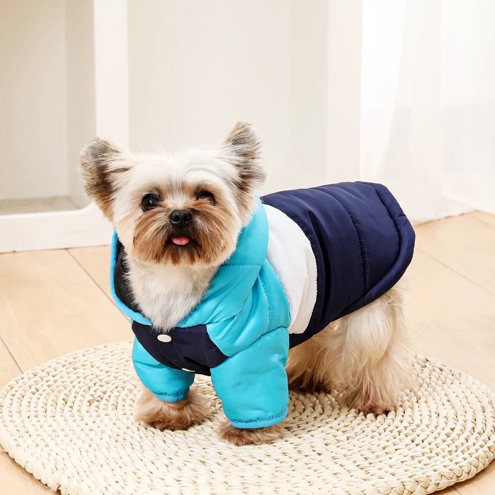 Puppy Dog Clothes Coat For Small Dogs Cats Autumn Winter Pet Dog Jacket Cozy Fleece Kitten Clothing French Chihuahua Costumes