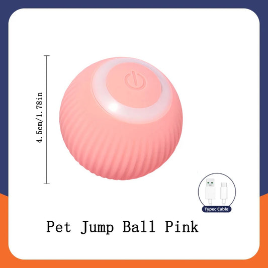 Smart Dog Toy Ball Electronic Interactive Pet Toy Moving Ball USB Automatic Moving Bouncing for Puppy Christmas gift Cat Product