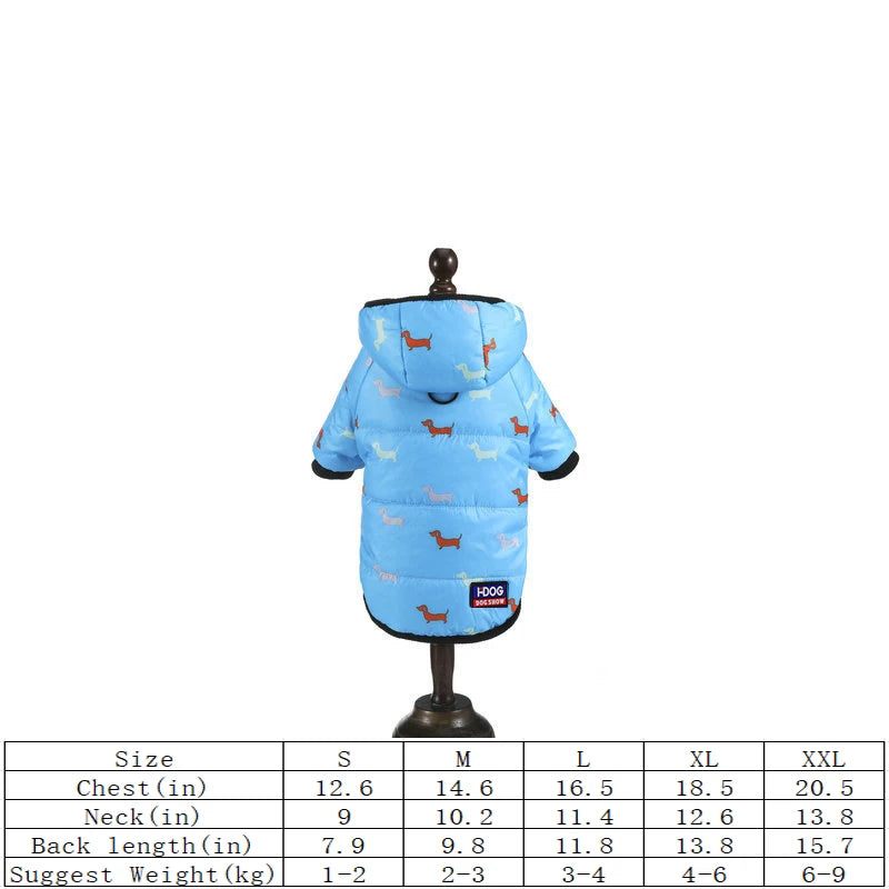 New hot pet clothing two feet hooded cotton-padded cat and dog clothing autumn and winter plus cotton thickened pet clothing