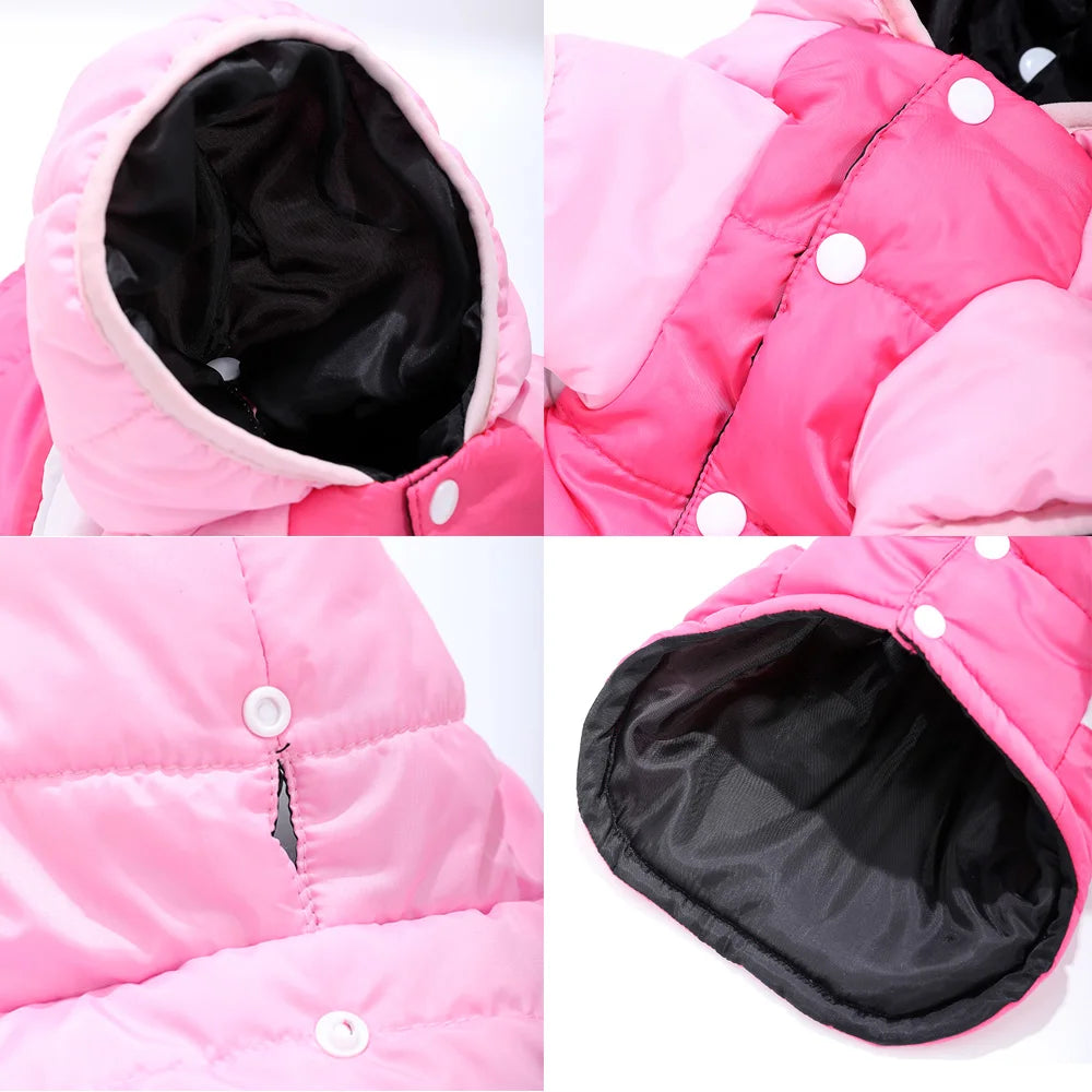 Puppy Dog Clothes Coat For Small Dogs Cats Autumn Winter Pet Dog Jacket Cozy Fleece Kitten Clothing French Chihuahua Costumes
