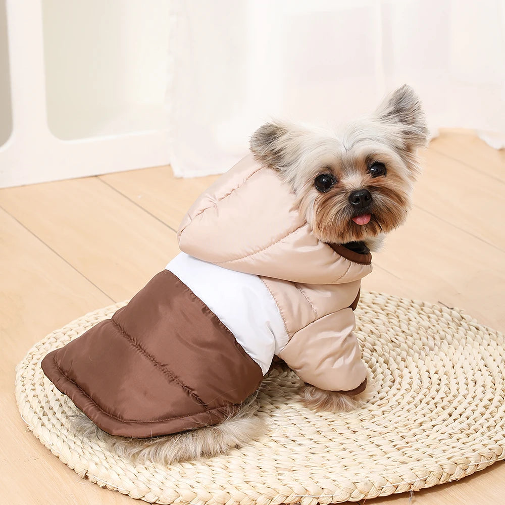 Puppy Dog Clothes Coat For Small Dogs Cats Autumn Winter Pet Dog Jacket Cozy Fleece Kitten Clothing French Chihuahua Costumes